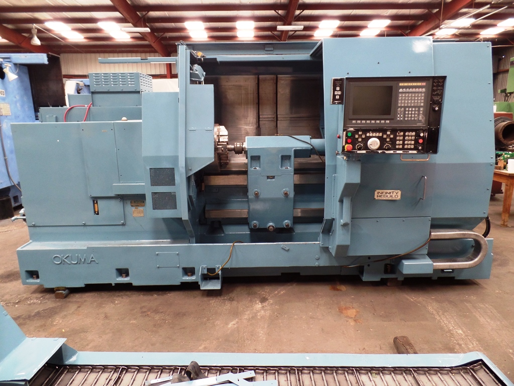 Okuma CNC lathe OSP 5000G control Okuma LC40 1 SC