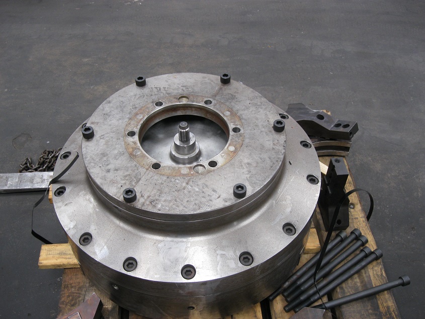 Rohm 35" hydraulic 3 jaw chuck KFD-HS 900/3